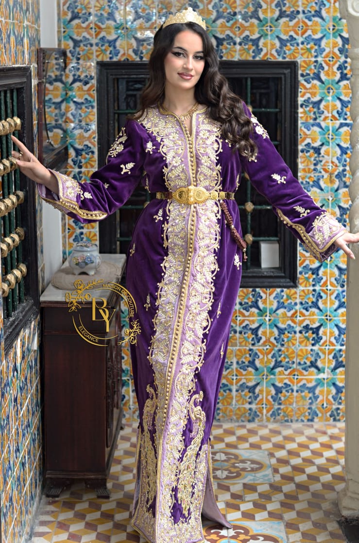 Caftan kadi traditionnel